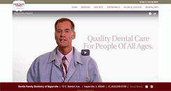 Desktop Screenshot of dentistofnaperville.net